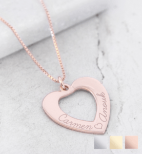 ketting met hart