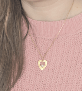 ketting met hart