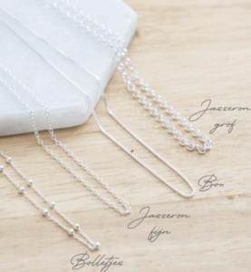 ketting met 2 hartjes GRATIS VERZENDEN