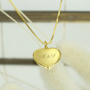 gegraveerde ketting met naam