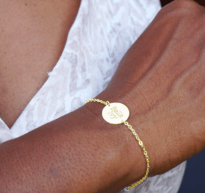 armband elegant disc KUSTERUG