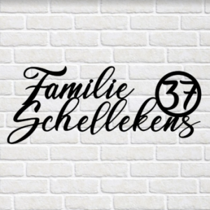 naambordjes voordeur online bestellen